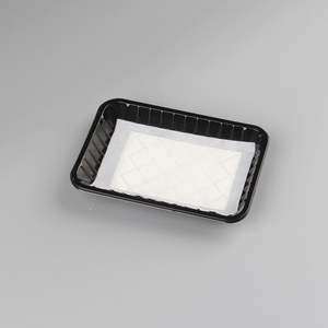 Papel Super Absorbente Desechable Blanco de Alta Calidad con Película de PE para Empacar Carne - Product Image 2