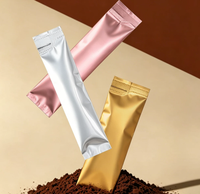 Sachet en aluminium long et étirable thermoscellable pour poudre de café, boisson solide et substitut de repas