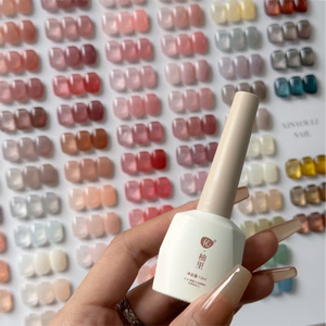 Kit de 100 Colores de Esmaltes de Uñas en Gel Transparente Neutro de 12 ml, Esmalte de Gel de Alta Calidad Estilo Coreano, Juego de Esmaltes de Gel Rosa Nude Francés - Product Image 4