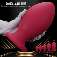 Vente en gros d'usine OEM : Jouet anal en silicone en forme d'œuf de dragon pour l'entraînement anal gay, BDSM, étanche et écologique