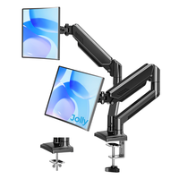 Support de moniteur PC vertical économique pour deux écrans LCD de 32 pouces, disponible en ODM