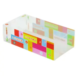Produzione personalizzata di scatola di imballaggio in blister in PVC confezione regalo in PP scatola smerigliata piccola scatola pieghevole