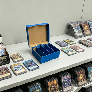 Wholesale Partition Recyclable Cardboard Box Multi Grid TCG Sports Card <b>Storage</b> For Retail Store Collectors - Product Image 2