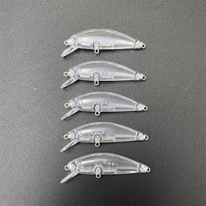 Non peint 70mm 10g leurre méné appâts artificiels Pesca <span class=keywords><strong>truite</strong></span> naufrage méné bar leurres de pêche Wobbler <span class=keywords><strong>lac</strong></span> leurres blancs - Product Image 6