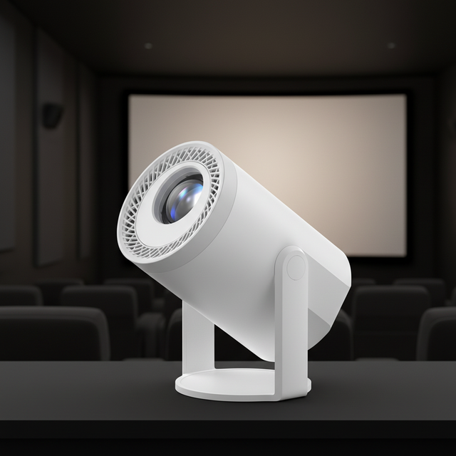 JUNUO Smart Projector Android Mini LED Wifi6 Proyector 720P Mini Pocket Wireless Mobile TURN1 Projector