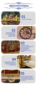 Carruajes de caballos de 4 ruedas y carruajes eléctricos de última generación para bodas y turismo, ahora disponibles para la venta - Product Image 5