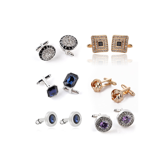 Custom metal stainless steel personalized cufflinks cufflinks