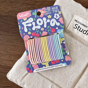 ยางรัดผม <span class=keywords><strong>MIYU</strong></span> แบบยืดหยุ่นสูง 20 ชิ้น สีไล่ระดับ ขนาด 5 ซม. สำหรับเด็ก ขายส่ง - Product Image 6