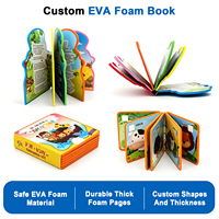 Services d'impression de livres pour enfants : Livres éducatifs en carton épais avec pages en mousse EVA personnalisées OEM