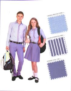 Chất Lượng Cao Cotton Cao Cấp Đồng Phục Học Tập Chàng Trai Áo Sơ Mi Với Quần Cô Gái Áo Sơ Mi Với Váy Áo Dài Đồng Phục Bộ - Product Image 4