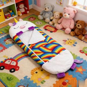 IRONDONKEY <span class=keywords><strong>Sacco</strong></span> <span class=keywords><strong>a</strong></span> <span class=keywords><strong>Pelo</strong></span> per Bambini Taglie Forti, per Esterni, 3 Stagioni, Idrorepellente, Imbottito in Nylon e Cotone, Personalizzabile - Product Image 4