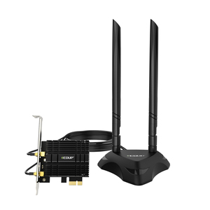 EDUP-<span class=keywords><strong>tarjeta</strong></span> de red AX3000 con WiFi 6 AX200NGW, adaptador inalámbrico de doble banda 2,4G y 5,8G AX200 PCIE con Blue-tooth 5,1 - Product Image 2