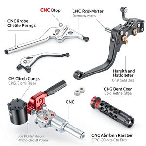 Servicio de Piezas de Motocicleta Mecanizadas por CNC Personalizadas, Palanca de Freno y Embrague de Precisión de Aluminio, Accesorios para Manillar y Reposapiés - Product Image 5