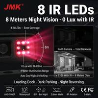 Cámara de Visión Trasera para Camión JMK, AHD 1080P, Visión Nocturna IR, Impermeable, Sistema de Respaldo, Fabricante Profesional, FCC, CE, RoHS, OEM