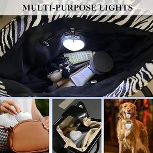 Étoile infirmière sac lampe sac à main lumière sac à main lumière avec capteur automatique idées cadeaux pour Couples fille femmes sac à main Must haves - Product Image 5