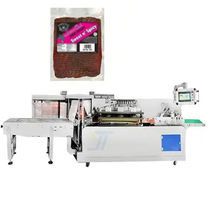 Multi-channel 3-channel Patch Type Packaging Machine Beef Slices Reciprocating 4-side Sealing Sachet Packaging Machine