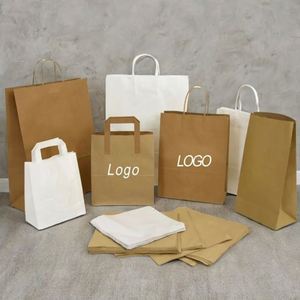 Custom Logo Makeup <b>Pouches</b> Shipping Bags for Jewelry for Food Use-for Sugar Pizza Sushi Champagne Milk Jelly Noodles Kraft for - Product Image 4