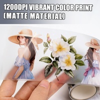 Fabricant de rouleaux de ruban PET pour scrapbooking haut de gamme sur mesure, rouleaux de ruban PET Washi mat pour journalisation
