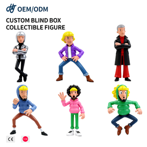 Figurina <span class=keywords><strong>Anime</strong></span> Personalizzata in Scatola Misteriosa, Giocattolo OEM di Personaggi <span class=keywords><strong>Manga</strong></span>, Statuetta in Resina PVC Personalizzata da Collezione - Product Image 1