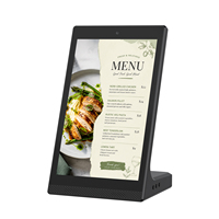 Layar Digital Signage Android MWE US Stock 10.1 Inch HD Glossy dengan Layar Sentuh, Kios WiFi/USB untuk Restoran, Ritel, dan Resepsionis