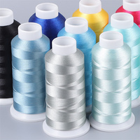 120d/2 100% Viscose fil De Broderie De Rayonne Fil De Soie Pour Ordinateur Broderie