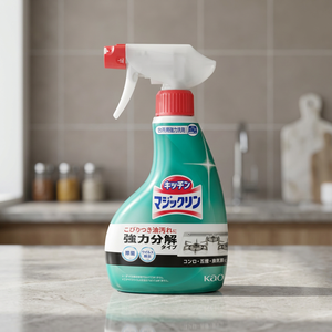 Producto de Larga Duración, Alta Calidad, Origen Japonés, Kao Magiclean, Limpiador de Baño Desechable y Potente con Fragancia Cítrica Sólida, 400 ml - Product Image 3