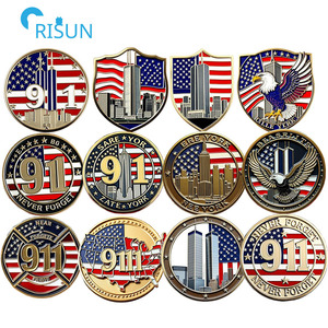 Manufacture <strong>Custom</strong> 3D Gun Challenge Coin USA <strong>United</strong> States 911 New York Never Forget <strong>Custom</strong> 911 Challenge Coin - Product Image 1