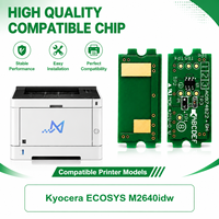 Puce de réinitialisation de toner noire TK-1178K pour cartouche compatible Kyocera ECOSYS M2640idw, rendement de 7,2K pages, remplacement