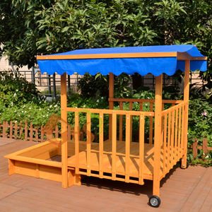 <span class=keywords><strong>Arenero</strong></span> de <span class=keywords><strong>arena</strong></span> extraíble <span class=keywords><strong>para</strong></span> niños, con dosel sobre ruedas - Product Image 3