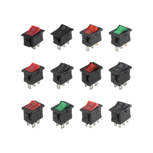 สวิตช์โยก KCD1 15x21 มม. 6A 2 หรือ 4 ขา สำหรับตู้กดน้ำและเครื่องชั่งอิเล็กทรอนิกส์ - Product Image 1