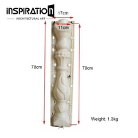 GRC Factory Customized Precast Concrete Fence Mold With Plastic Injection Mold