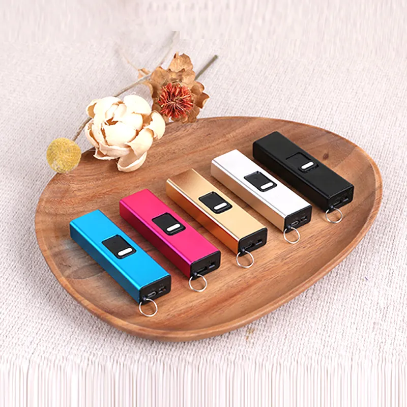 Encendedor de alta calidad, gran oferta, venta al por mayor, logotipo personalizado, accesorios eléctricos para fumar como regalo para tabaco, encendedor USB