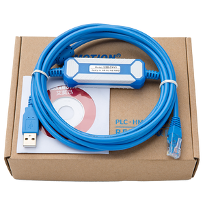 Câble d'instrumentation USB-CNV3, conducteur en cuivre, isolation en PVC, 2*<span class=keywords><strong>0</strong></span>,5 mm, <span class=keywords><strong>200</strong></span> cm, blindage combiné pour Fuji NJ <span class=keywords><strong>NS</strong></span> NW0 Series - Product Image 2