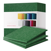 DAYIN recyclable écologique coloré cinéma absorption acoustique polyester revêtement mural acoustique panneau acoustique en fibre de polyester