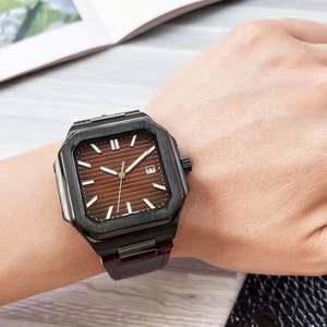 Reloj Mecánico de Alta Gama para Hombre, Diseño Original de Lujo, Esfera Multicolor, Reloj de Negocios Multifuncional Pateks - Product Image 6