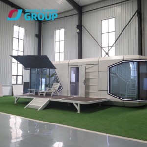 Hôtel conteneur type capsule spatiale pour la Coupe <span class=keywords><strong>du</strong></span> <span class=keywords><strong>Monde</strong></span>, avec salle de bain, cuisine et climatisation, prêt à l'emploi pour les villages de supporters et l'hébergement en stade - Product Image 1