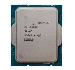 Processeur de bureau gaming Intel Core i5-14600K, 14 cœurs (6 P-Cores + 8 E-Cores), 3,5 GHz, cache mémoire 12/24 Mo, 64 bits intégré - Product Image 1