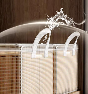 <span class=keywords><strong>กล่อง</strong></span>จัดระเบียบ<span class=keywords><strong>เสื้อ</strong></span>ผ้าในตู้<span class=keywords><strong>เสื้อ</strong></span>ผ้าสำหรับกางเกงยีนส์ <span class=keywords><strong>เสื้อ</strong></span>สเวตเตอร์ <span class=keywords><strong>เสื้อ</strong></span>ยืด แบบซ้อนได้ พร้อมหูหิ้วแข็งแรง - Product Image 4