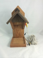 Mangeoire à oiseaux en bois FSC de nouvelle conception avec caméra (caméra NON incluse)