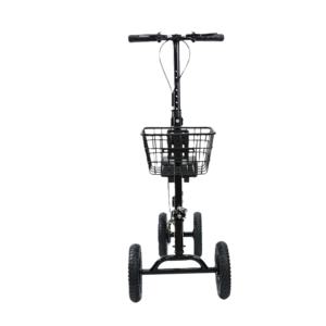 Déambulateur pliable pour adultes <span class=keywords><strong>Sinway</strong></span> avec frein, scooter économique, béquille à genou orientable avec siège - Product Image 5