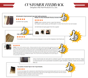 20-30英寸长光滑骨直越南人头马接发棕色编织角质层对齐双拉端 - Product Image 6