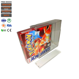 Boîte de protection en acrylique transparente personnalisée pour Game Boy, boîte de rangement anti-poussière, support pour cartouche de jeu, compatible avec la boîte NES - Product Image 1