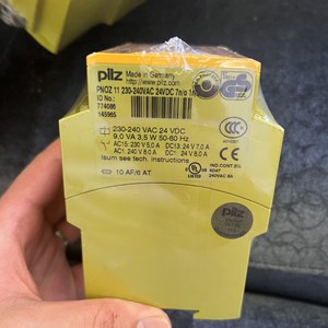 รีเลย์นิรภัย Pilz Pnoz 11 230-240 โวลต์ AC 24 โวลต์ DC 10 แอมป์ เอาต์พุตแบบอิเล็กโทรเมคานิค สำหรับใช้งานในอุตสาหกรรม - Product Image 3