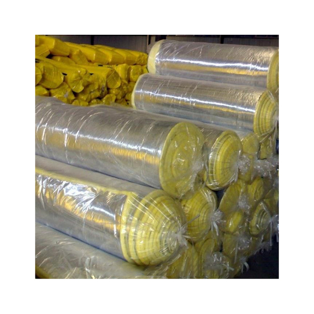 Glass Wool Insulation Fiberglass Heat Insulation Construction Material for Building and Industrial Use