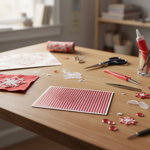 Adesivi con Strass Ilan 4mm Rossi Lucidi, Confezione Grande da 468 Pezzi - Product Image 1