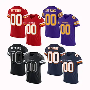 Wholesale Custom stitched Youth American Football Jersey For Men Wome