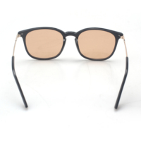 Nouvelles lunettes anti-lumière bleue TR90, monture optique, verres CR39 FL-41 marron, lunettes de sport pour femmes et hommes