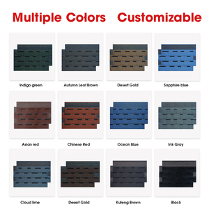 <span class=keywords><strong>Bardeaux</strong></span> de toiture en <span class=keywords><strong>asphalte</strong></span> <span class=keywords><strong>brun</strong></span> imperméables à double couche, modernes et de qualité supérieure, pour projets de villas et <span class=keywords><strong>d</strong></span>'hôtels - Product Image 4