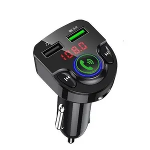 New 3.1A USB Fast Car Charger FM Modulator Transmitter Bluetooth fm transmitter adapter type-c car charger Car MP3 player