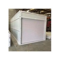 Maison Modulaire Conteneurisée, Entrepôt/Garage à Panneaux Sandwich, Design Minimaliste pour Stockage et Équipement